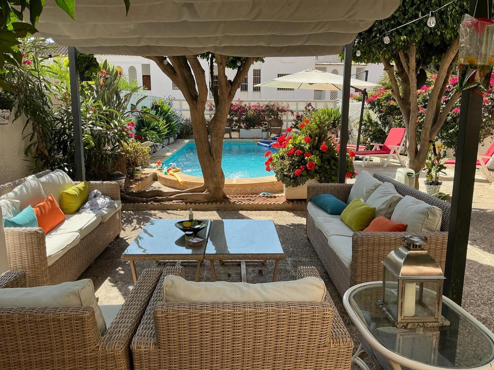 Large Villa Private Pool And Garden Near Beach Roquetas de Mar Exterior foto